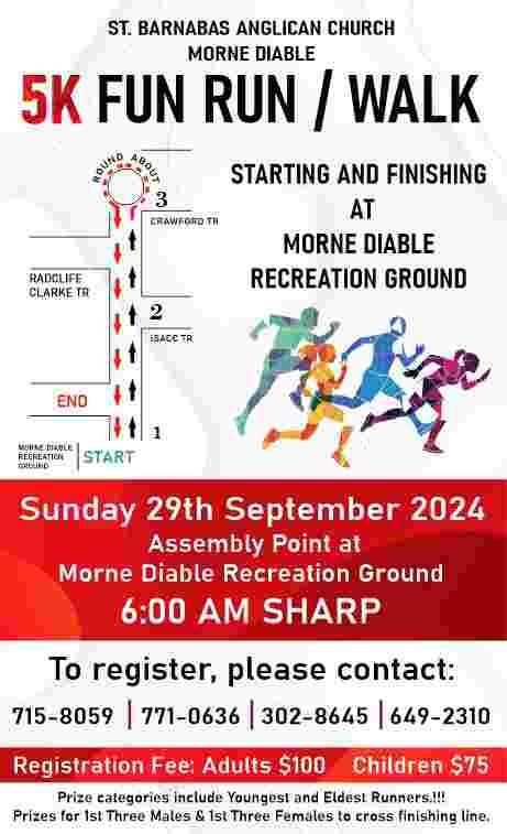 St. Barnabas Anglican Church - 5k Fun Run / Walk