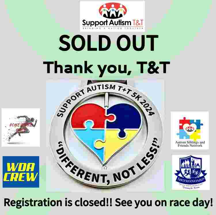 Support Autism T&T 5K Run & Fun Walk
