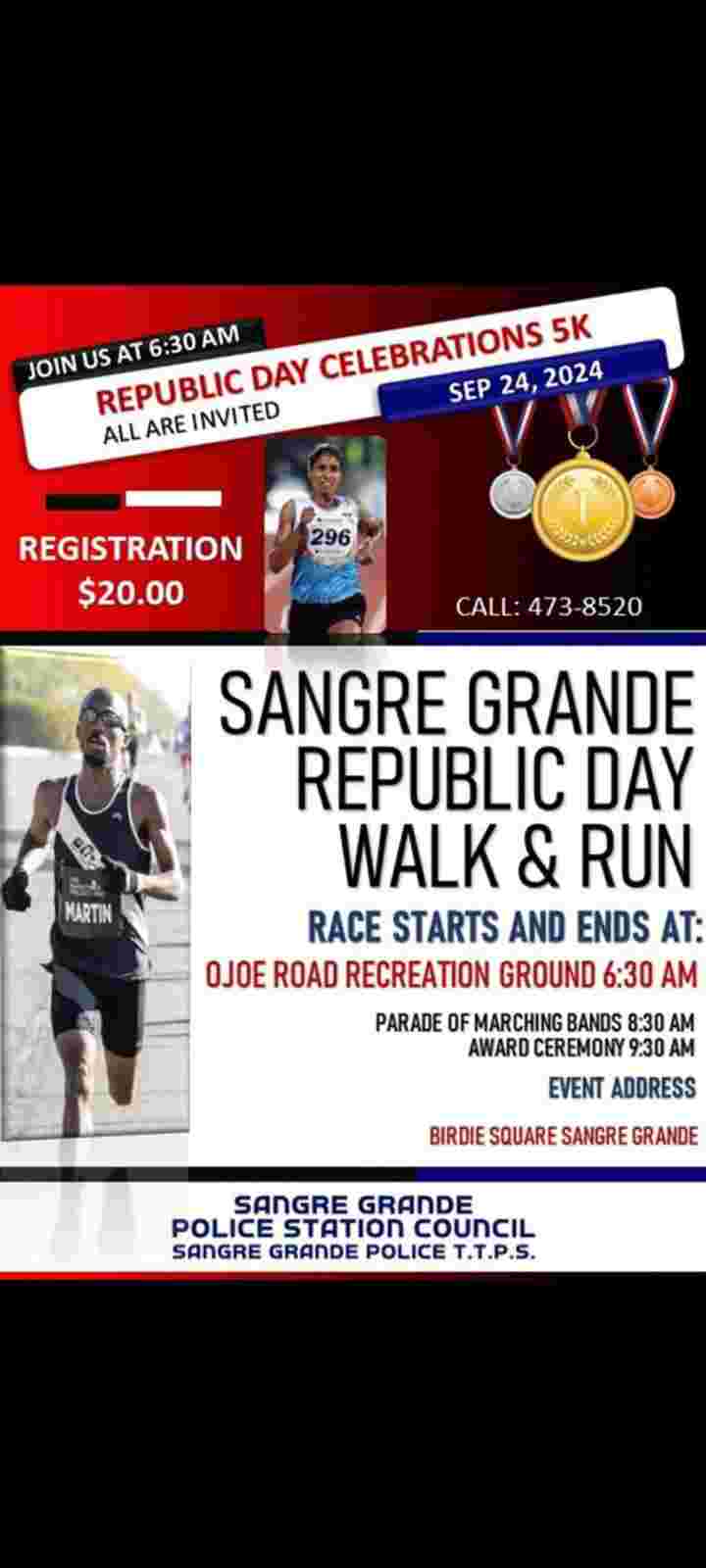 Sangre Grande Republic Day Walk & Run