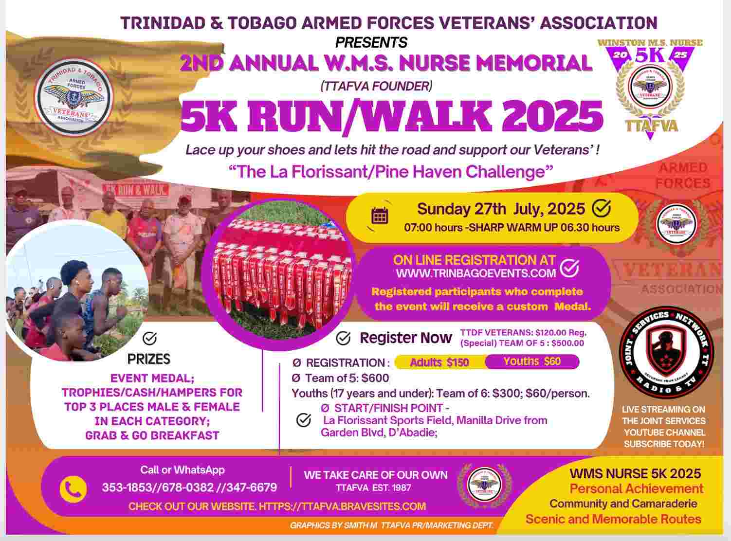TT Armed Forces Veterans Association 5k