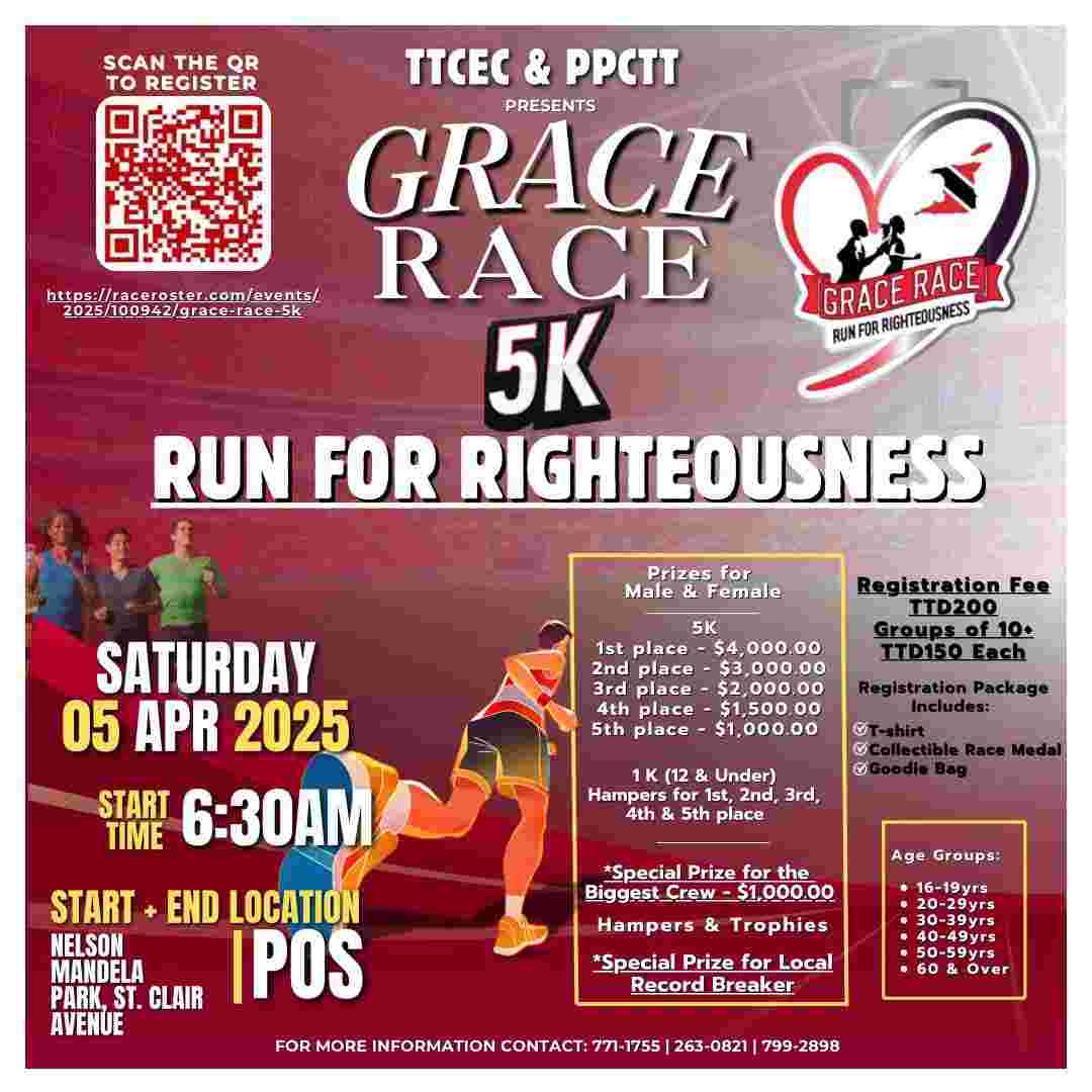 GRACE 5K RUN FOR RIGHTEOUSNESS