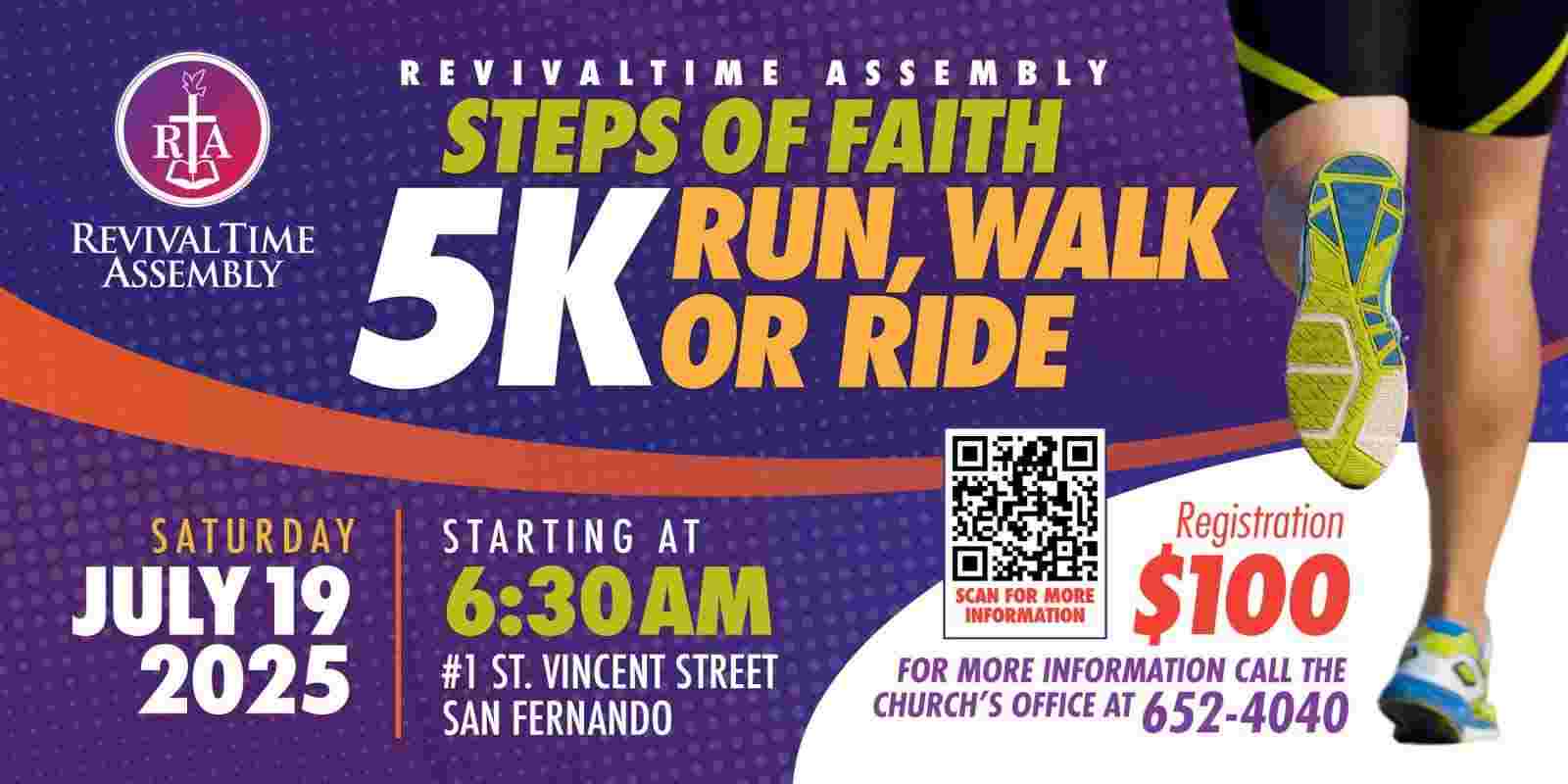 Steps Of Faith 5k