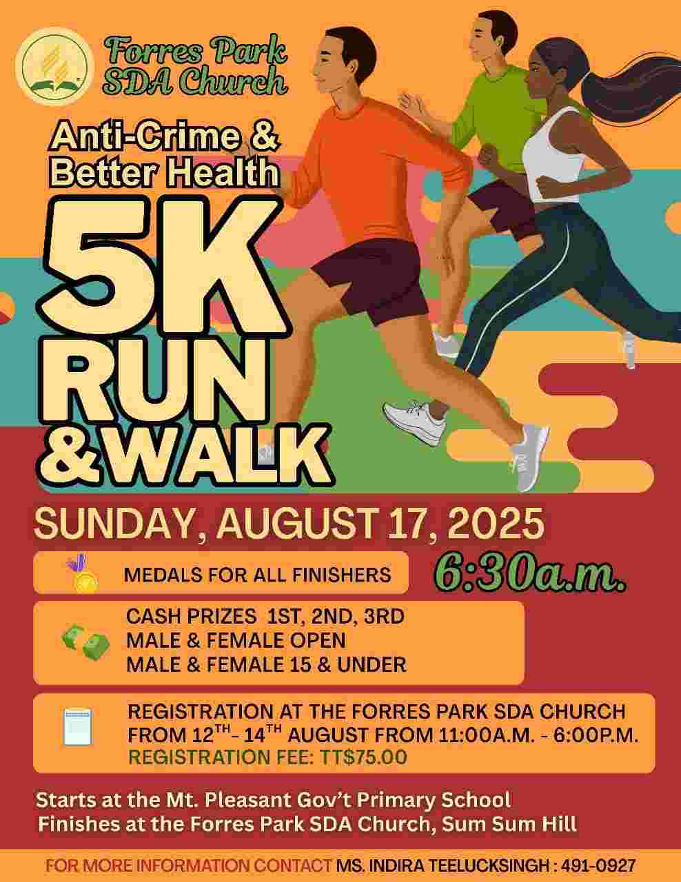 Anti Crime/Better Health 5k