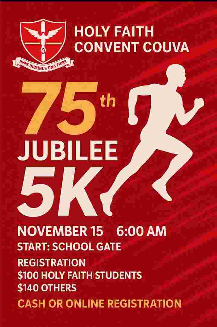 Holy Name Convent Couva 5k