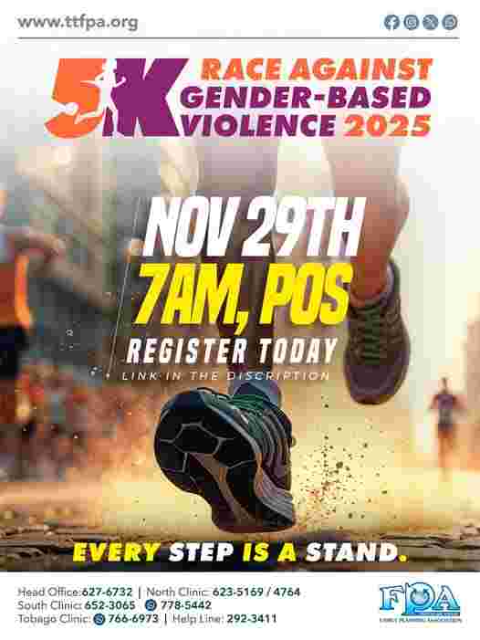 5K Race Against Gender-Based Violence.