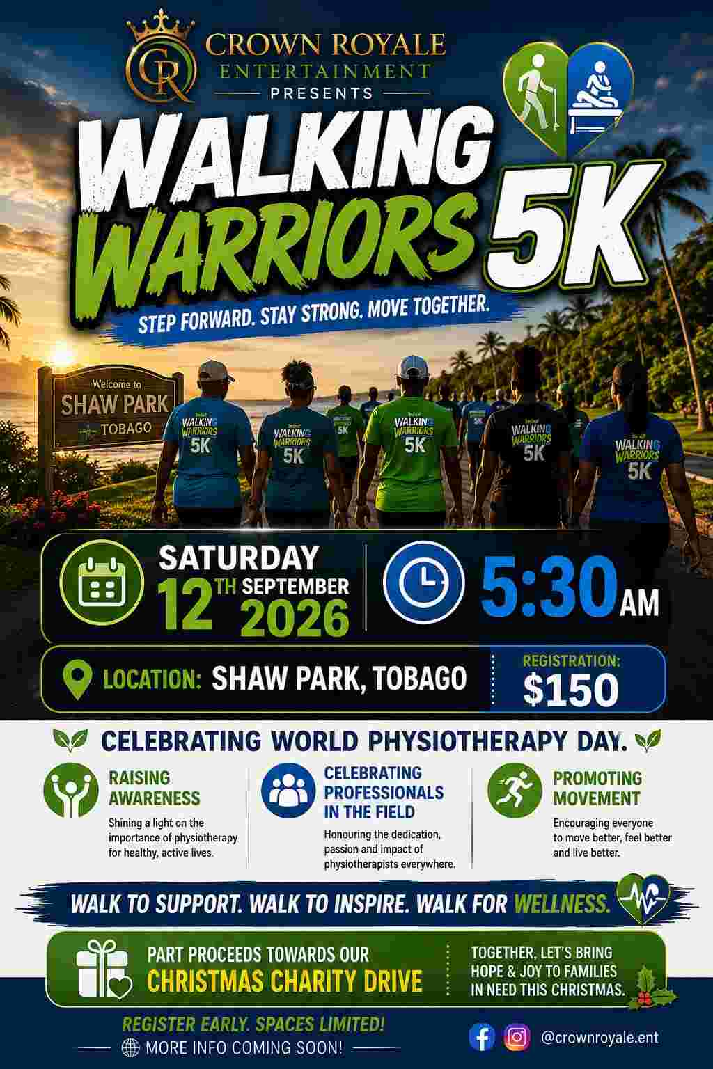Crown Royale Entertainment Walking Warriors 5K
