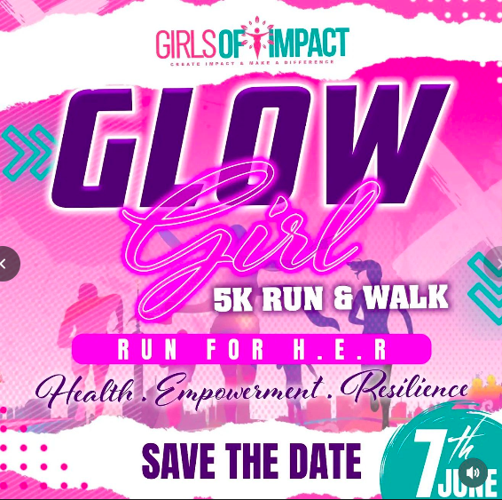 Girls of Impact: Glow Girl 5k Run & Walk