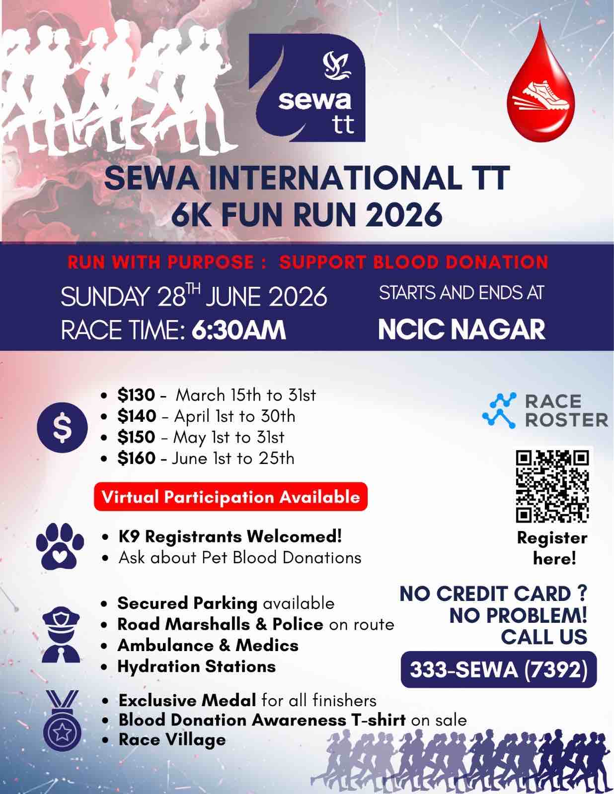 SEWA TT 6K Fun Run