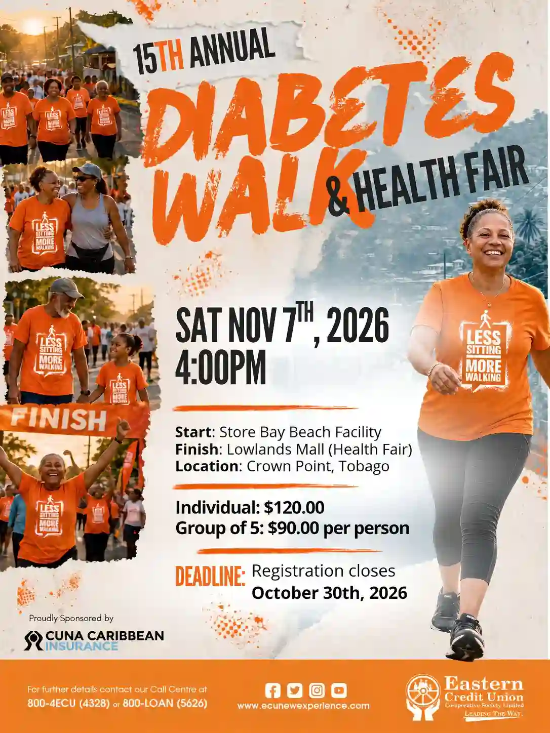 ECU Diabetes Walk & Health Fair 2026