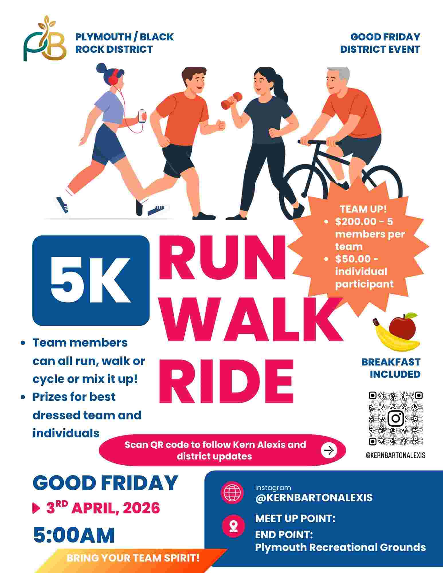 Alexis 5k Run Walk & Ride