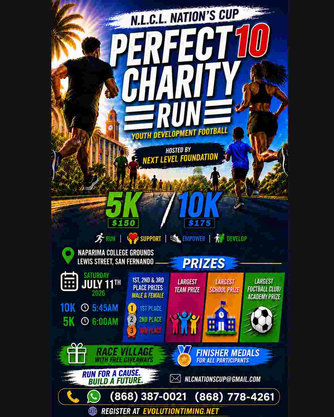 Perfect 10 Charity Run