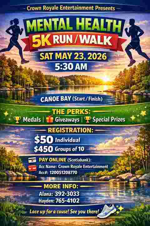 Crown Royale Entertainment Mental Health 5K Run/Walk