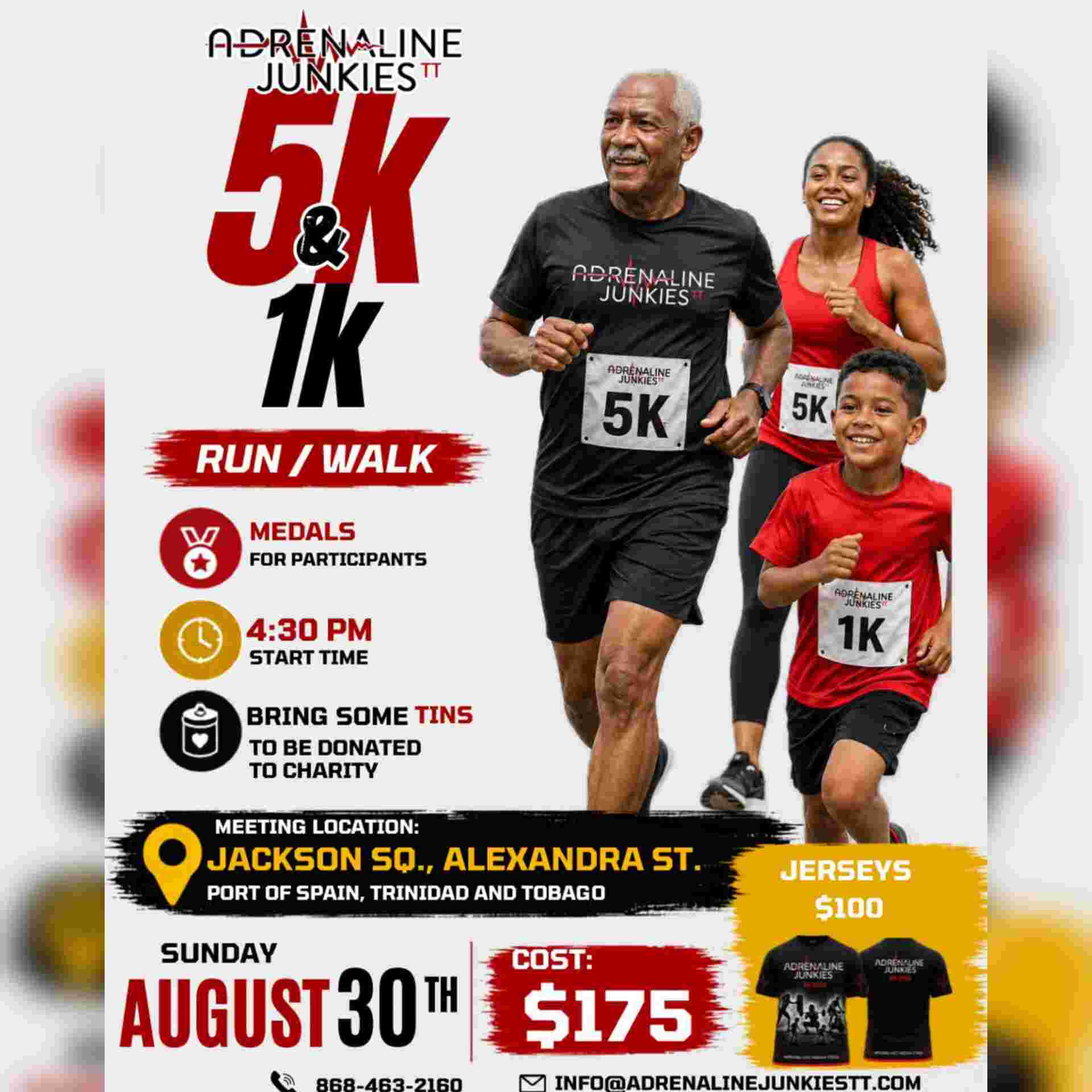 Adrenaline Junkies TT Inaugural 1K & 5K