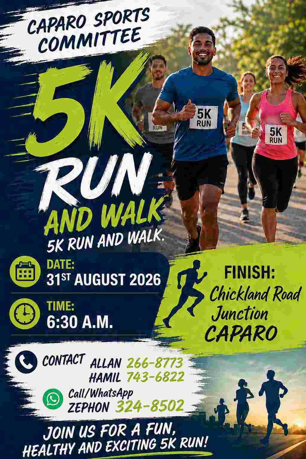 Caparo Sports Committee 5k