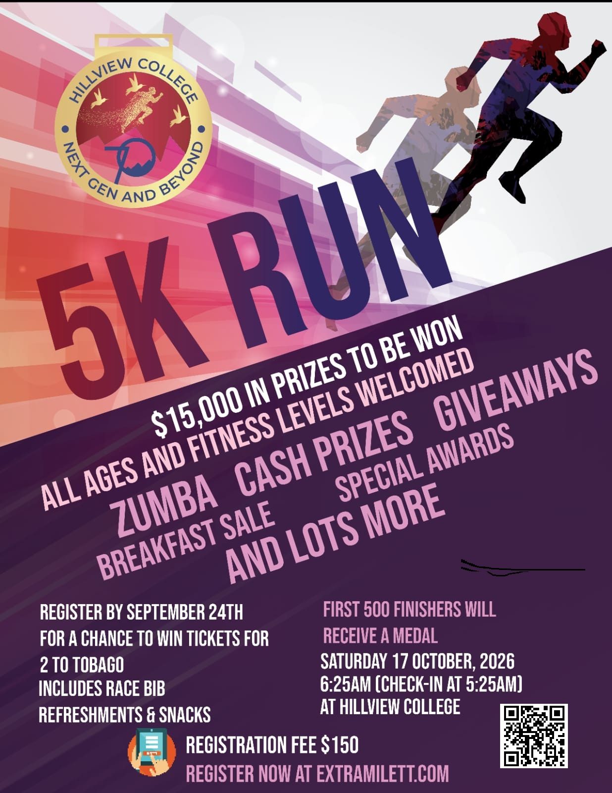 Hillview College 5K Run