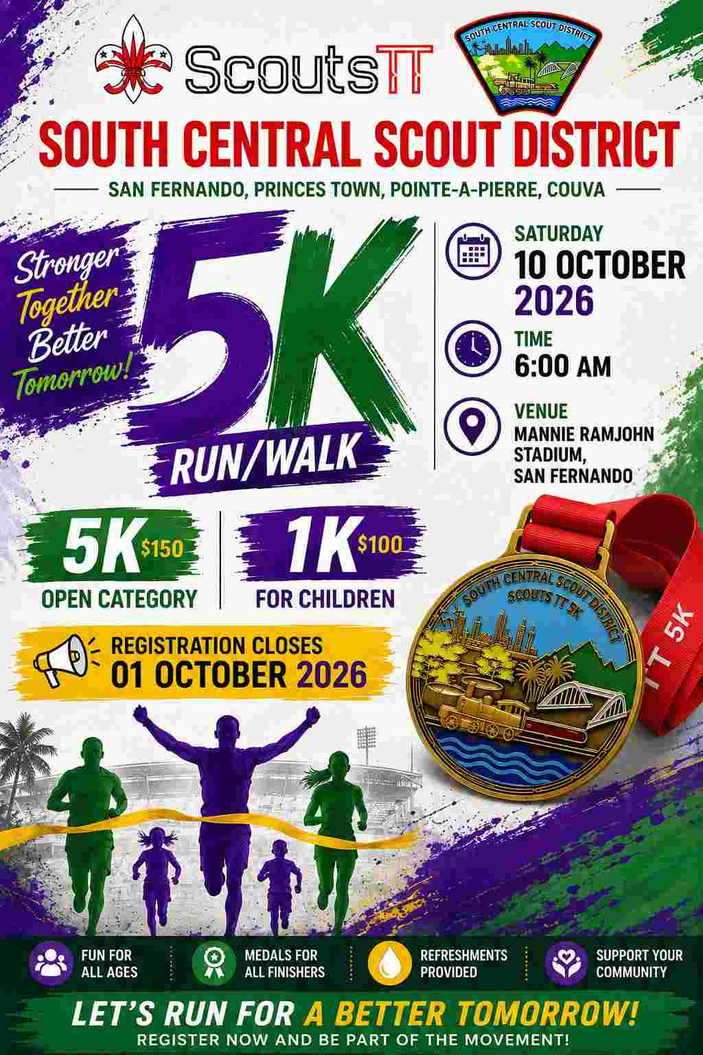 South Central Scout District 5K and 1K