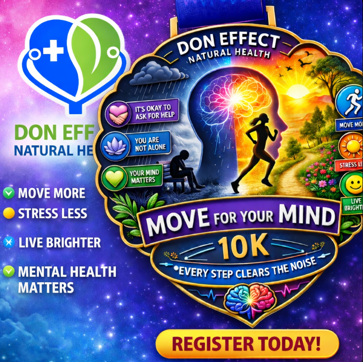 Don Effect Natural Health Move For Your Mind 2026 Virtual 10K