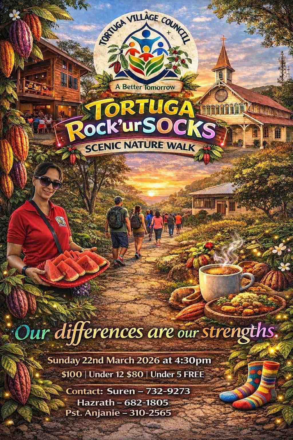 Tortuga Rock’ur Socks Nature Walk