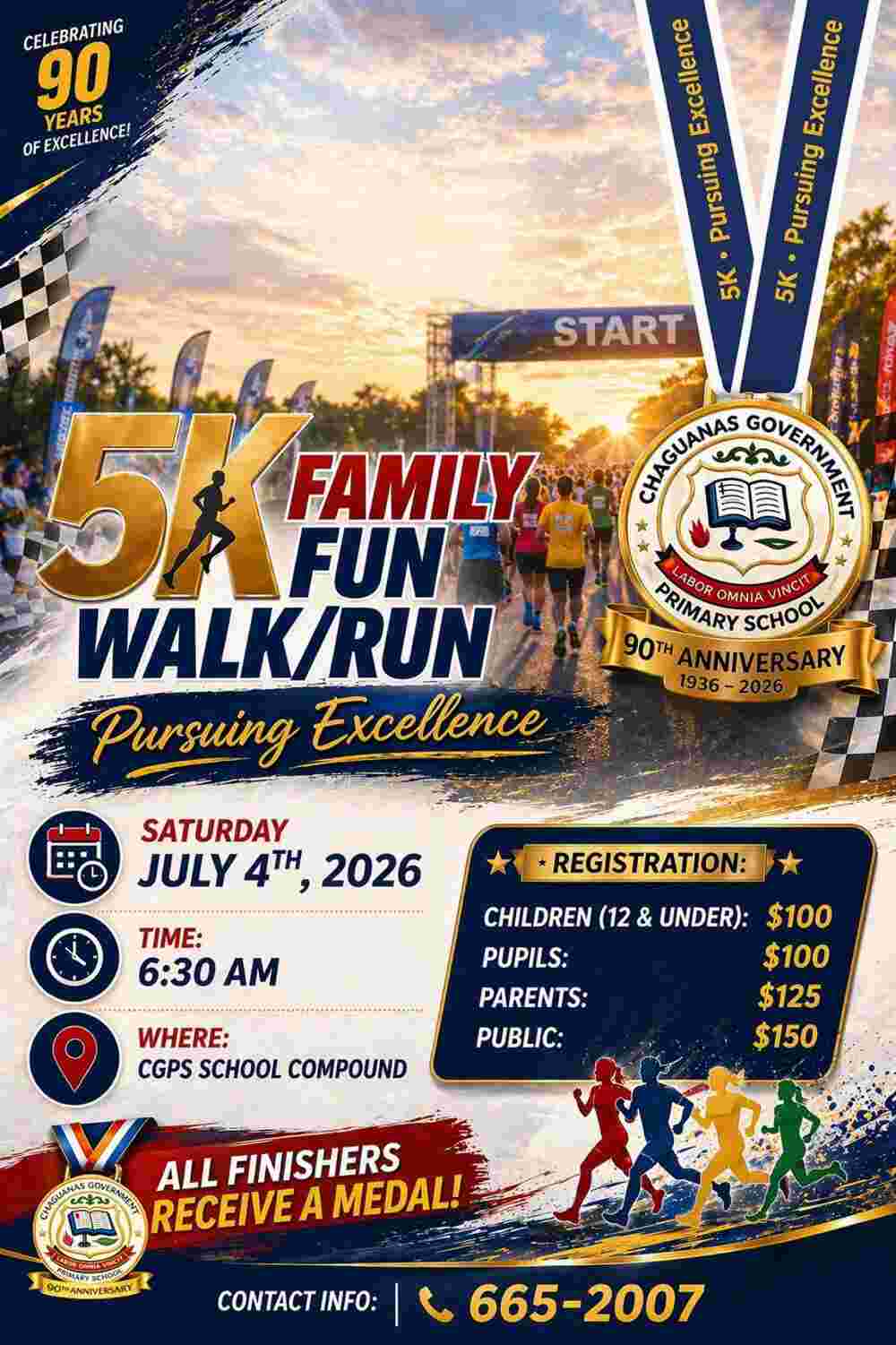 CHAGUANAS GOV PRIMARY SCHOOL 5K