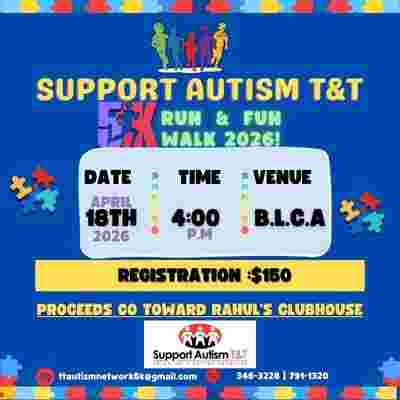 Support Autism T&T 5K Run & Fun Walk 2026
