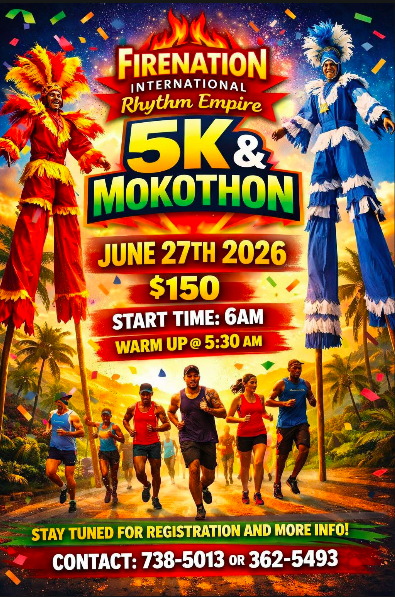 Firenation International Rhythm Empire 5k & Mokothon
