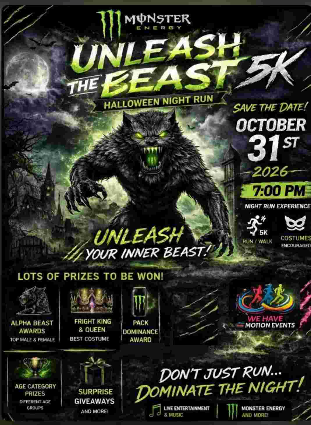 Unleash the Beast 5k