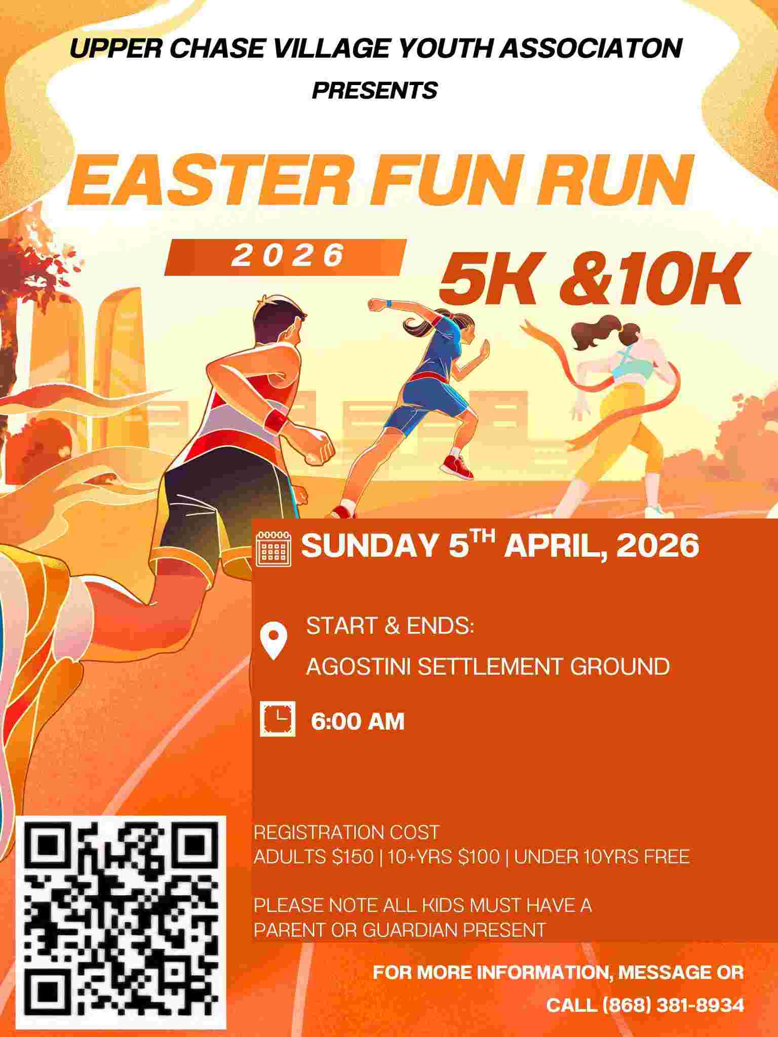 Upper Chase Village Youth Assosication Easter 5k