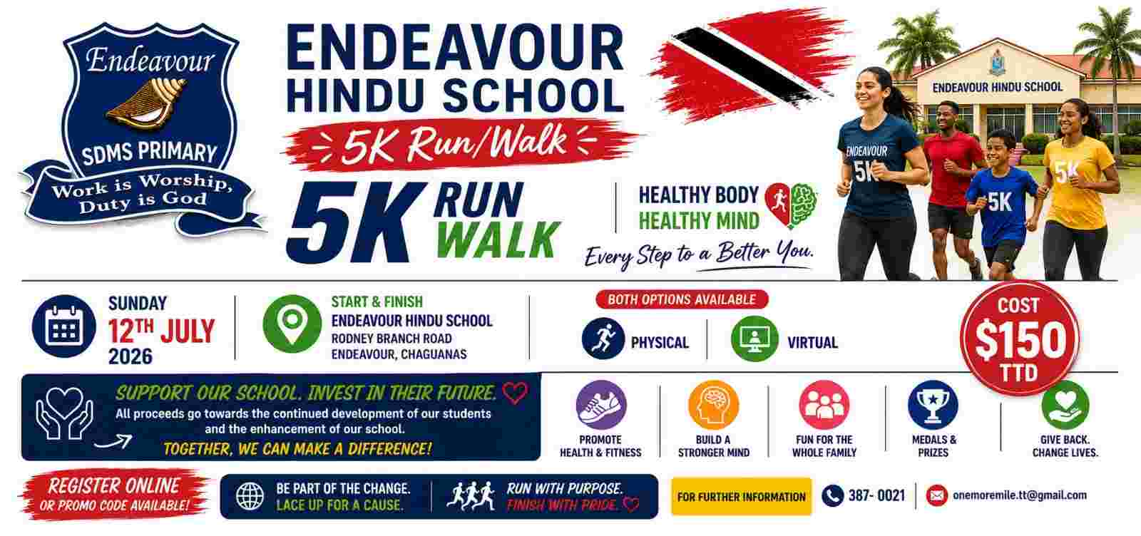 Endeavour Hindu School 5K