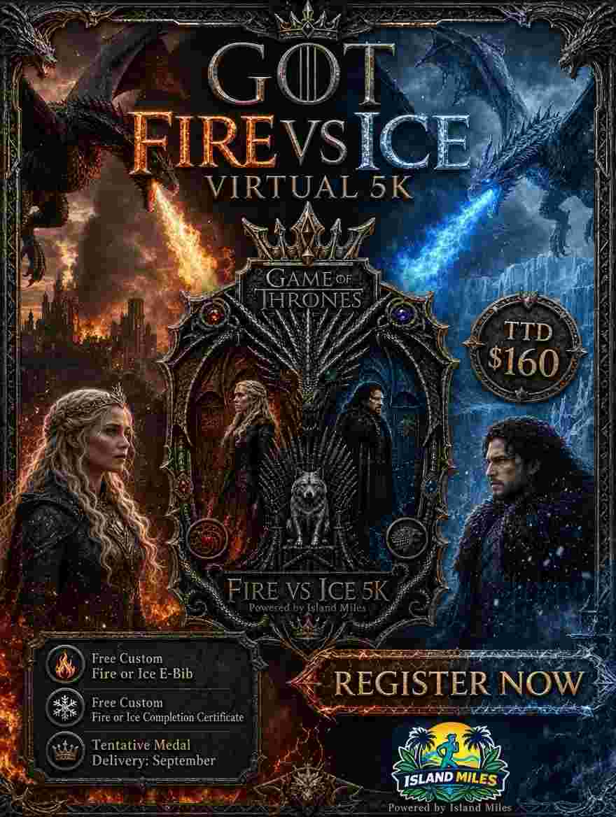 GOT Fire Vs Ice Virtual 5K