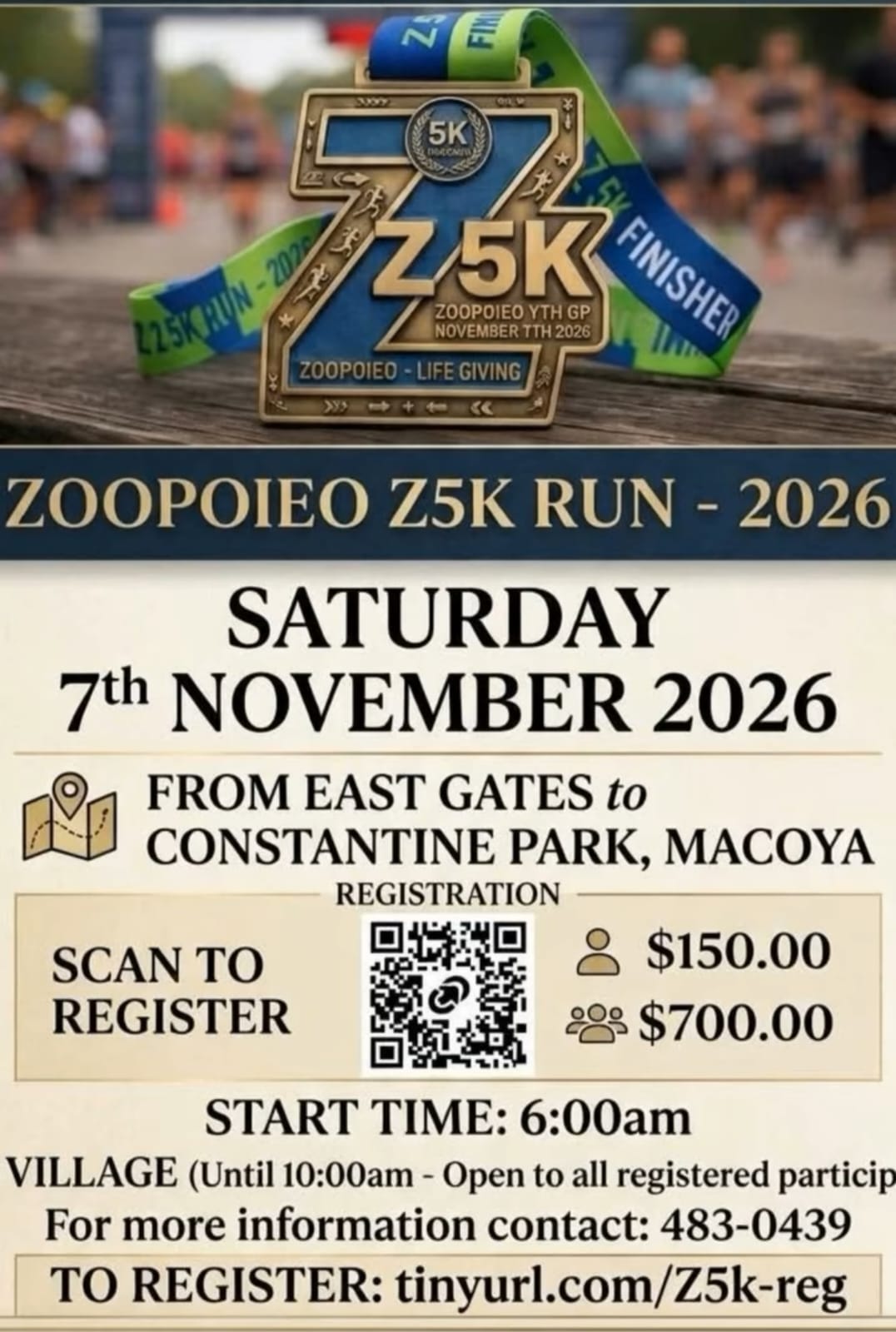 ZOOPOIEO Youth Group Z 5k