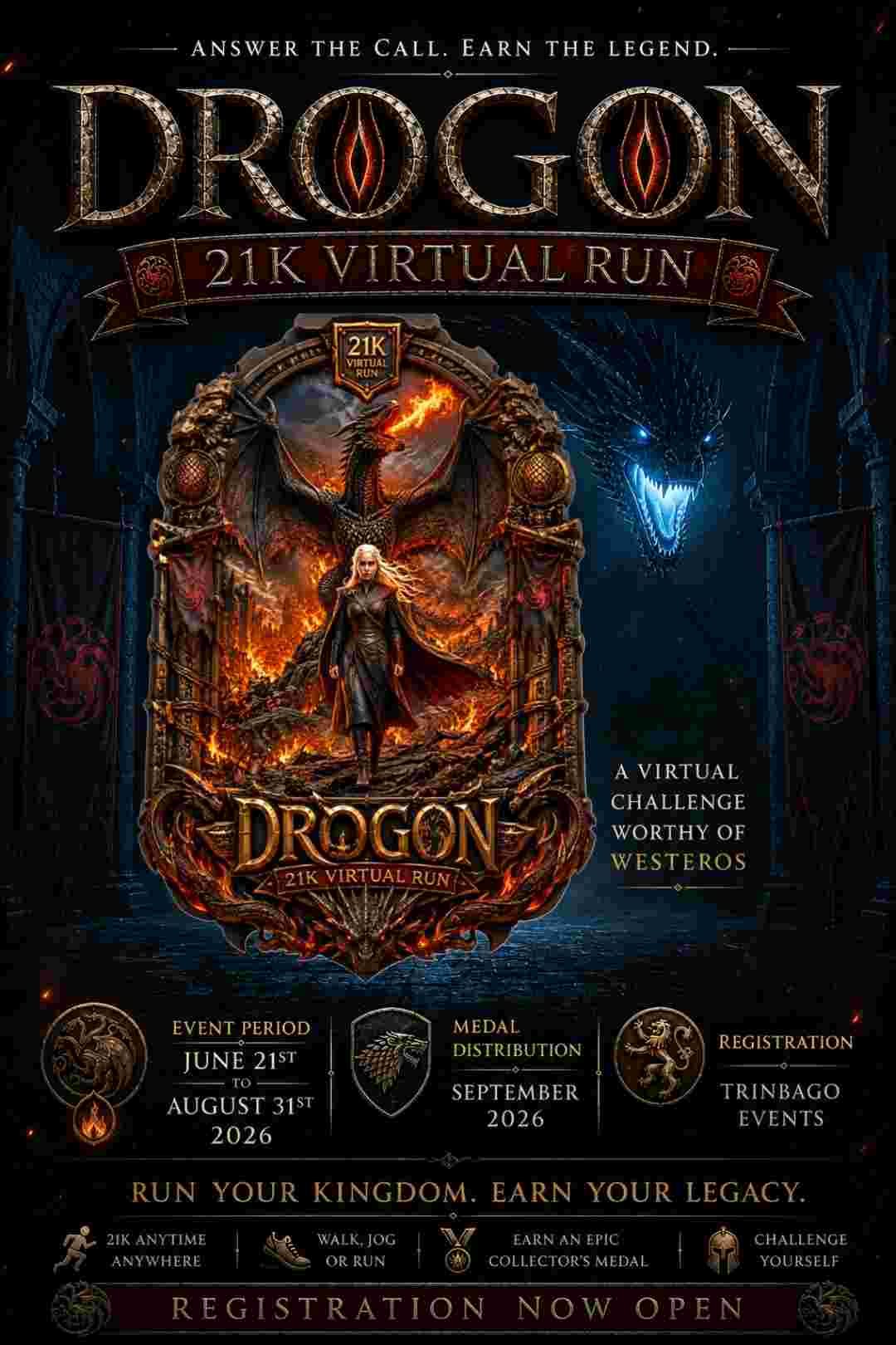 DROGON 21K VIRTUAL RUN