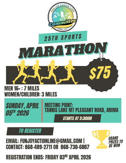 Fun Joy Action Line Sports Marathon