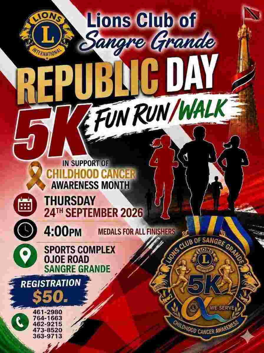 Lions Club of Sangre Grande 5k