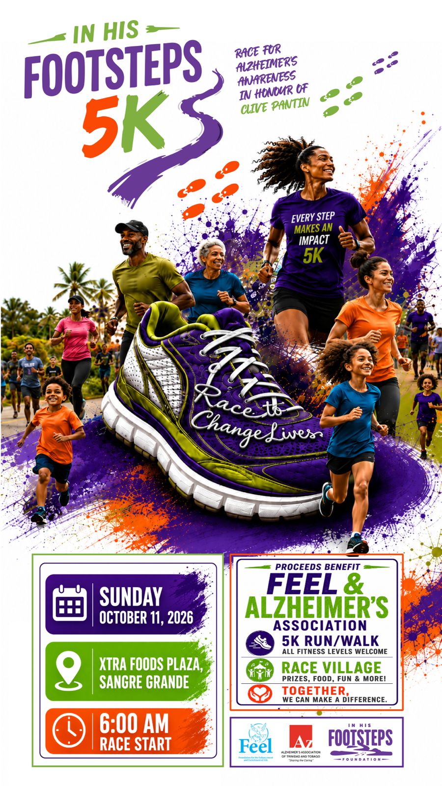 In His Footsteps Alzheimer's Awareness 5K