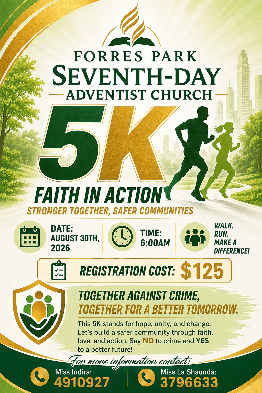 Forres Park SDA 5K
