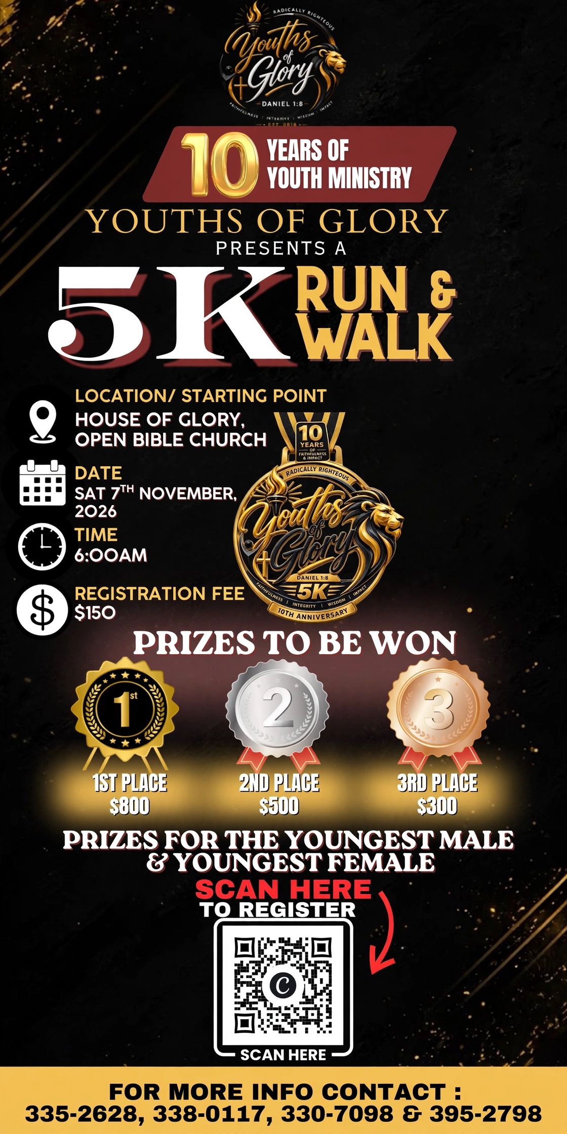 Youths of Glory 5K