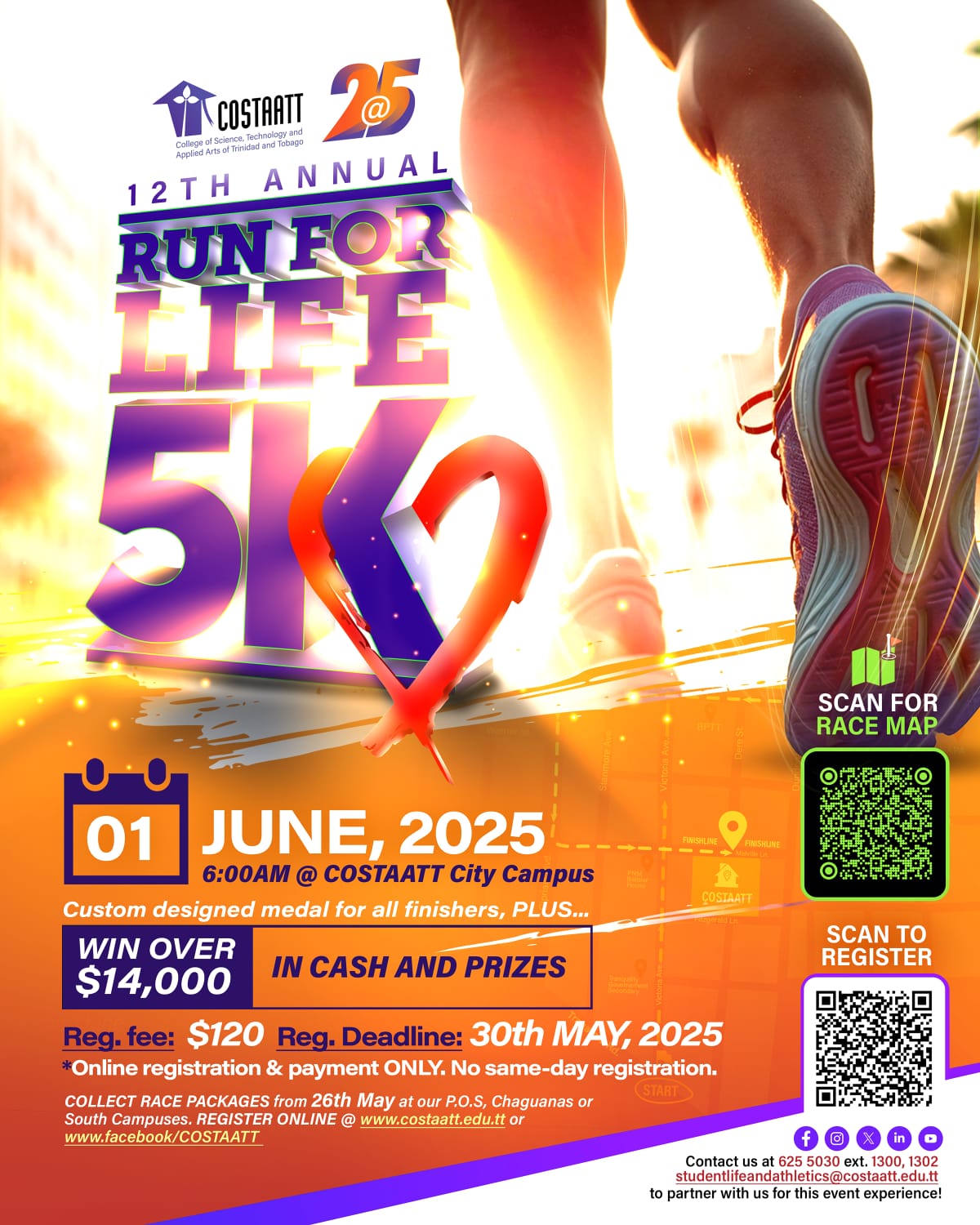 COSTAATT's Run for Life