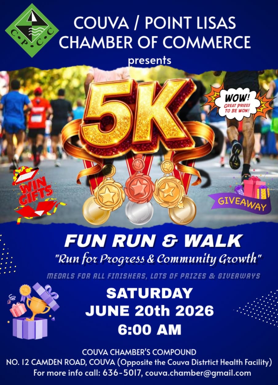 Couva Point Lisas Chamber of Commerce 5K Fun Run